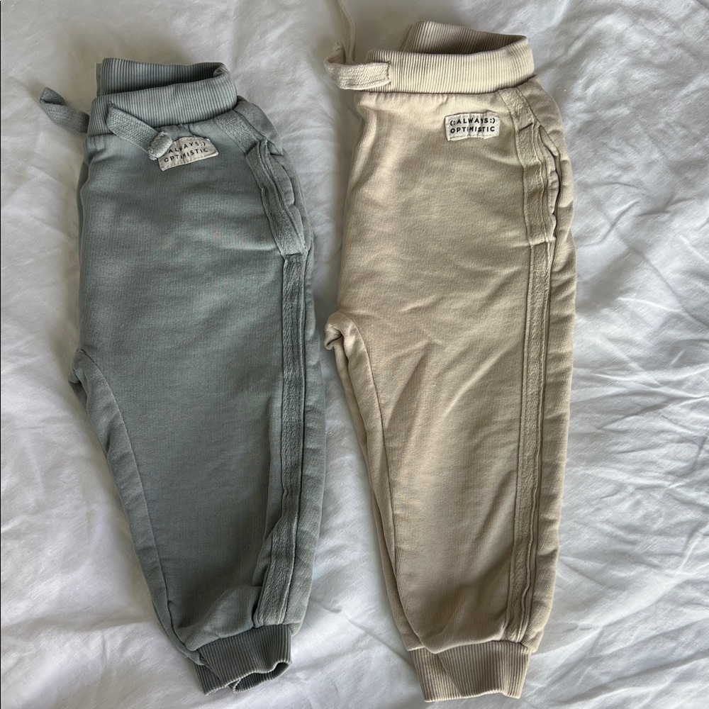 Zara Toddler Joggers Set of 2